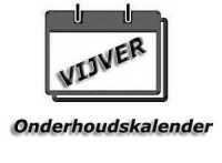 Onderhoudskalender vijver